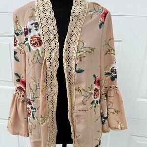 Women’s size M sheer cardigan